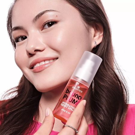 Spray de fixare hidratant pentru machiaj Bouncy Plump, 50 ml, Essence 726886