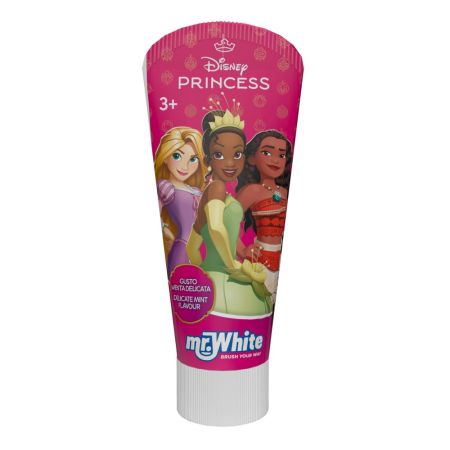 Pasta de dinti pentru copii, 3 ani+, Disney Princess, 75 ml, Mr. White