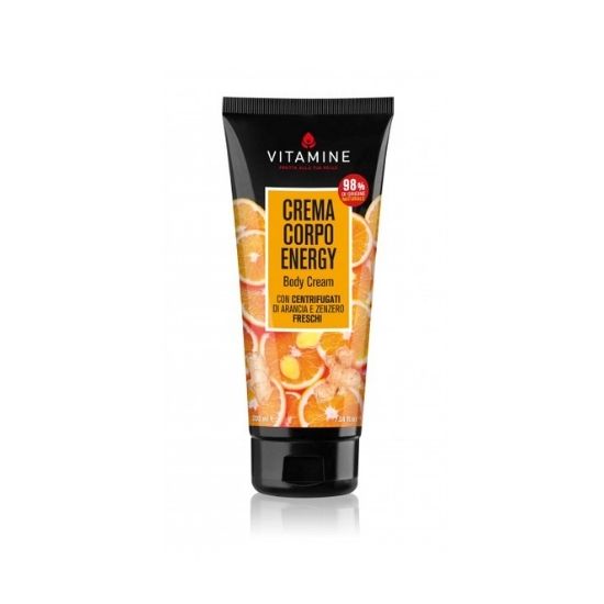 Crema de corp cu portocale si ghimbir, 200 ml , Vitamine