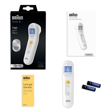 Termometru non contact Sensian 3, Braun 730790