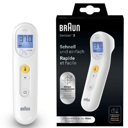 Termometru non contact Sensian 3, Braun