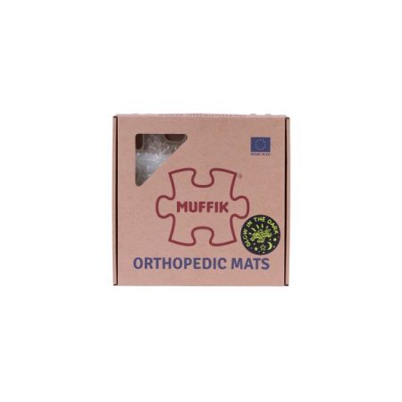 Covoras ortopedic senzorial puzzle fluorescent, Straluceste in intuneric, 3 ani+, Muffik 732173