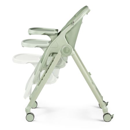 Scaun de masa 2 in 1 Living, 0-15 kg, Sage, Peg Perego 727039