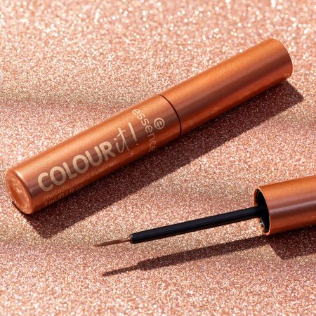 Tus lichid cu varf precis Colour it!, 01 Burnished Bronze, 3 ml, Essence 727024