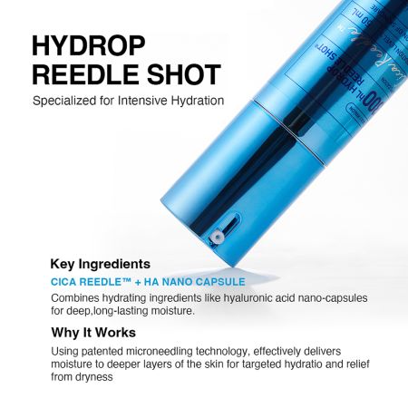 Ser facial hidratant Hydrop Reedle Shot, 50 ml, VT Cosmetics 727100