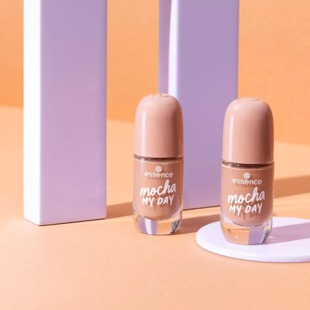 Lac de unghii cu uscare rapida Gel Nail, 83 mocha MY DAY, 8 ml, Essence 727135