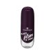 Lac de unghii cu uscare rapida Gel Nail, 84 Black plum & Done, 8 ml, Essence 727138
