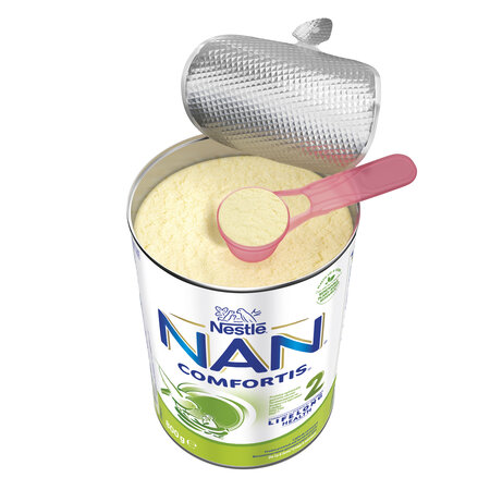 Formula de lapte de continuare Nan 2 Comfortis, 6 luni+, 800 g, Nestle 643410