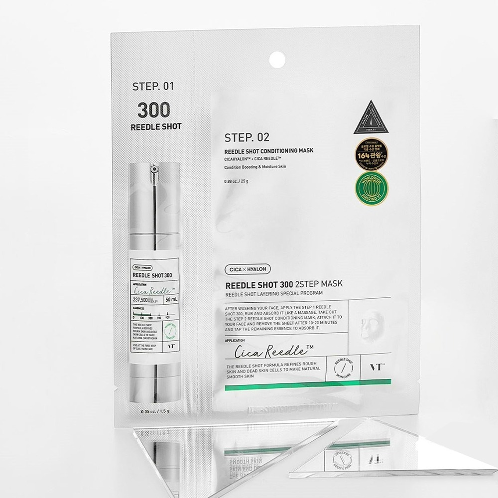 Masca de fata Reedle Shot 300, 1 bucata, VT Cosmetics