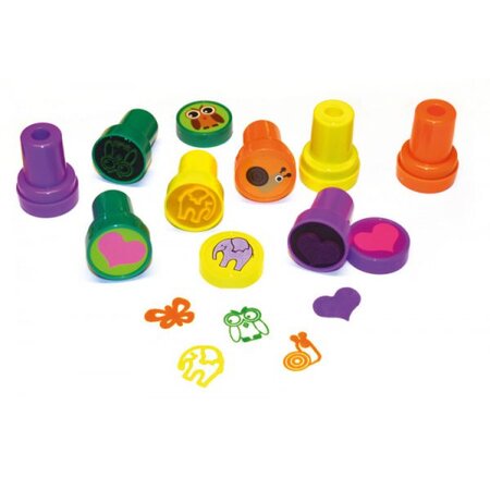 Set de 26 stampile cu diferite culori si imagini 727179