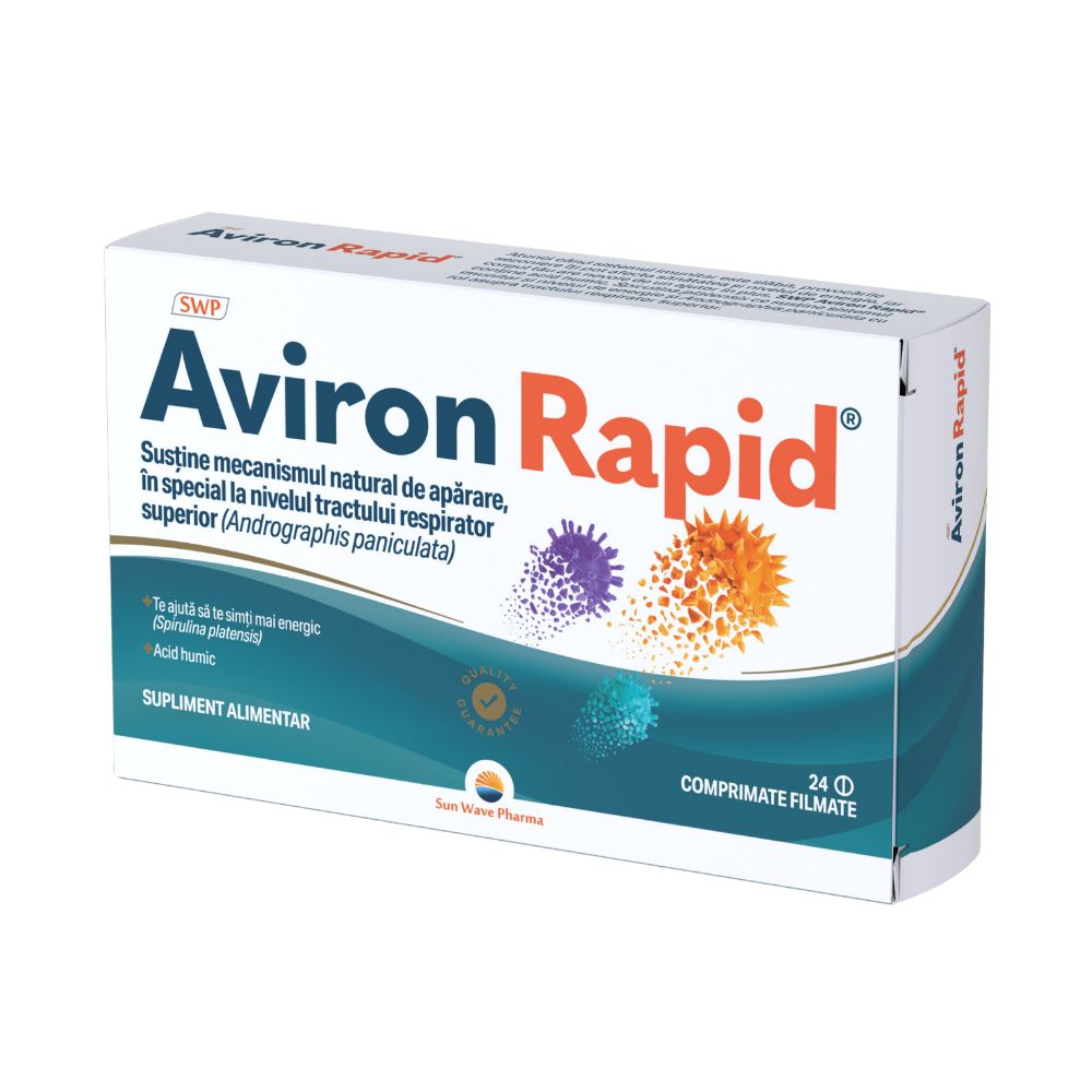 Aviron Rapid, 24 comprimate, Sun Wave Pharma