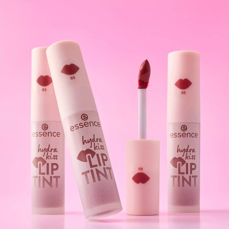 Tint pentru buze Hydra Kiss, 03 Rosy Blossom, 4 ml, Essence 727240