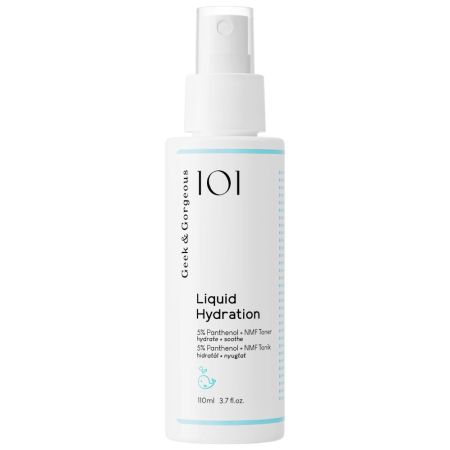 Toner facial hidratant Liquid Hydration, 110 ml, Geek & Gorgeous