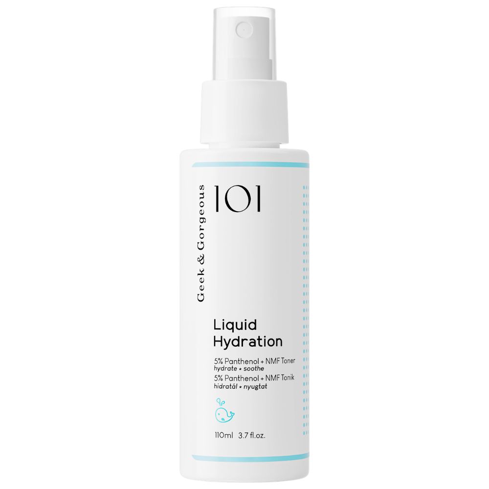 Toner facial hidratant Liquid Hydration, 110 ml, Geek & Gorgeous