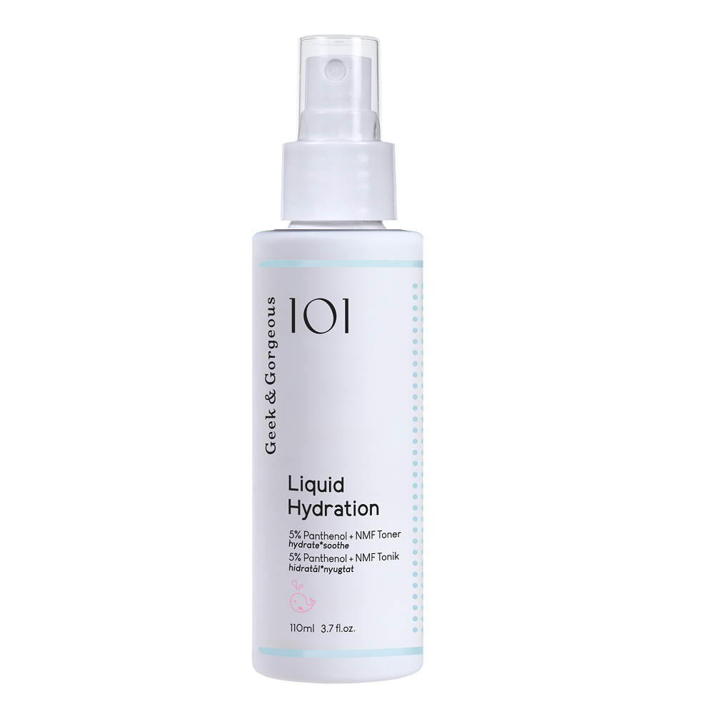 Toner facial hidratant Liquid Hydration, 110 ml, Geek & Gorgeous