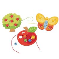 Set de 3 jocuri de insiretat pentru indemanare Livada, 3 ani+, Goki