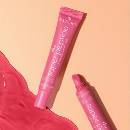Tratamentul lucios pentru buze The Super Peptide, 02 Pinkified, 10 ml, Essence 727498