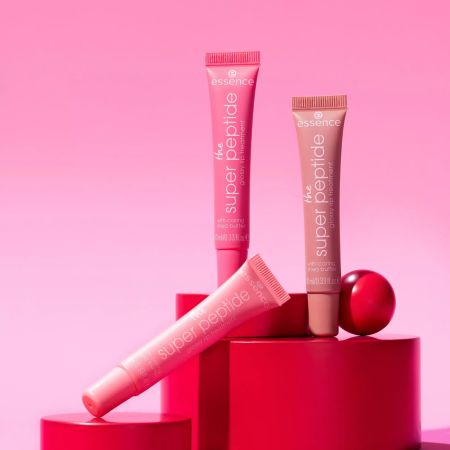 Tratamentul lucios pentru buze The Super Peptide, 02 Pinkified, 10 ml, Essence 727497