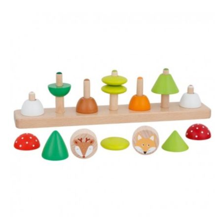 Sortator de forme Prietenii Padurii, 2 ani+, Goki