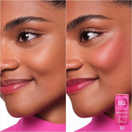 Nuantator pentru buze si obraji What a Tint, 10 Raspberry Vibes, 5 g, Essence 727539
