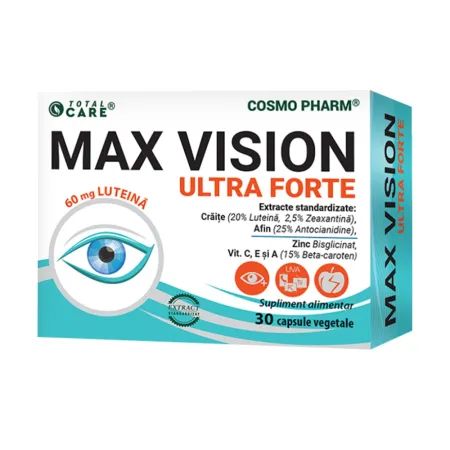 Max Vision Ultra Forte, 30 capsule, Cosmo Pharm