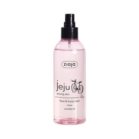 Spray pentru fata si corp Jeju Pink, 200 ml, Ziaja