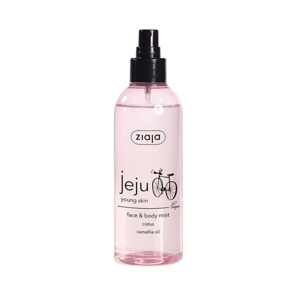 Spray pentru fata si corp Jeju Pink, 200 ml, Ziaja