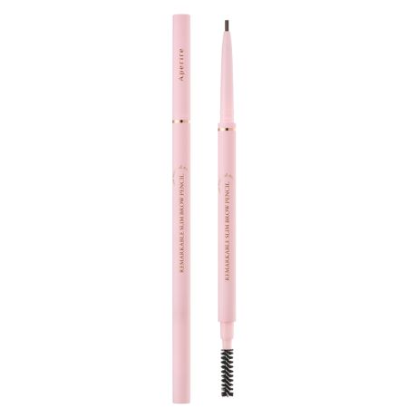 Creion de sprancene retractabil cu pensula, 01 Gray Brown, 1 g, Aperire