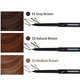 Creion de sprancene retractabil cu pensula, 01 Gray Brown, 1 g, Aperire 727704