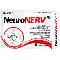 Neuronerv, 30 capsule vegetale, Cosmo Pharm