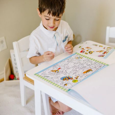 Set de abtibilduri Cauta si Gaseste Aventura, 4 ani+, Melissa & Doug 727790