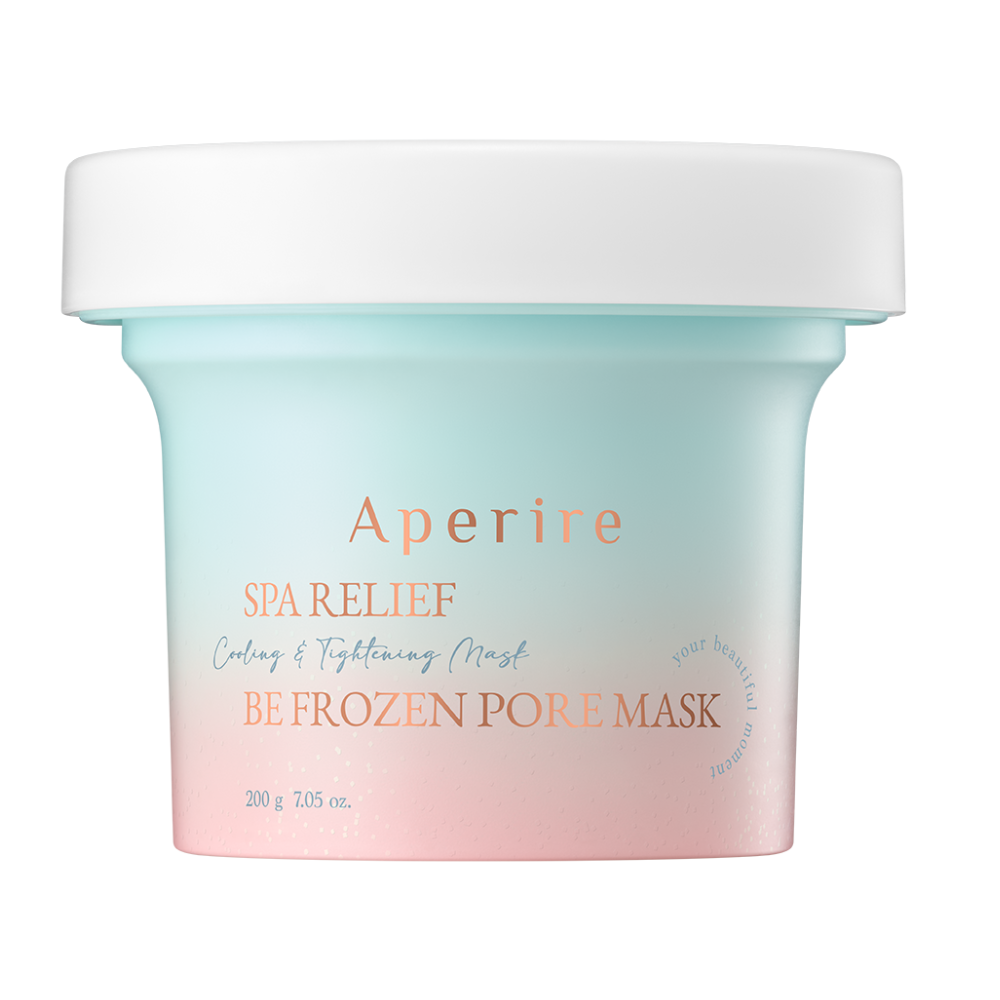 Masca de fata cu argila pentru calmare Spa Relief Be Frozen, 200 g, Aperire