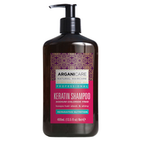 Sampon reparator si nutritiv cu Keratina, 400 ml, Arganicare