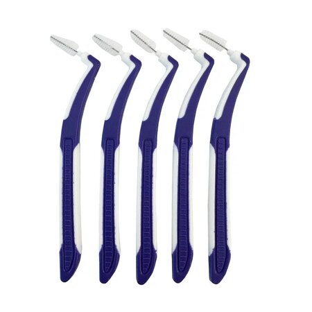 Periute interdentare, L, 1.2 mm, Violet, 5 buc, Dr. Mayer 727796