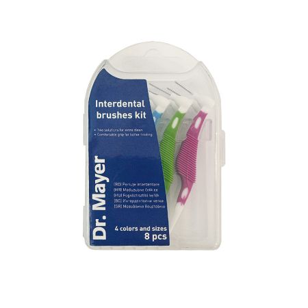 Kit periute interdentare 4 marimi, 8 buc, Dr. Mayer