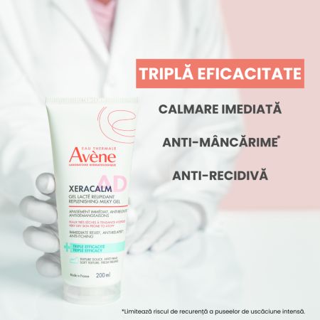 Lapte-gel relipidant Xeracalm A.D, 200 ml, Avene 727819