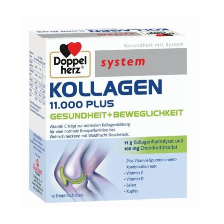 Kollagen 11.000 Plus solutie orala, 10 Flacoane, Doppelherz