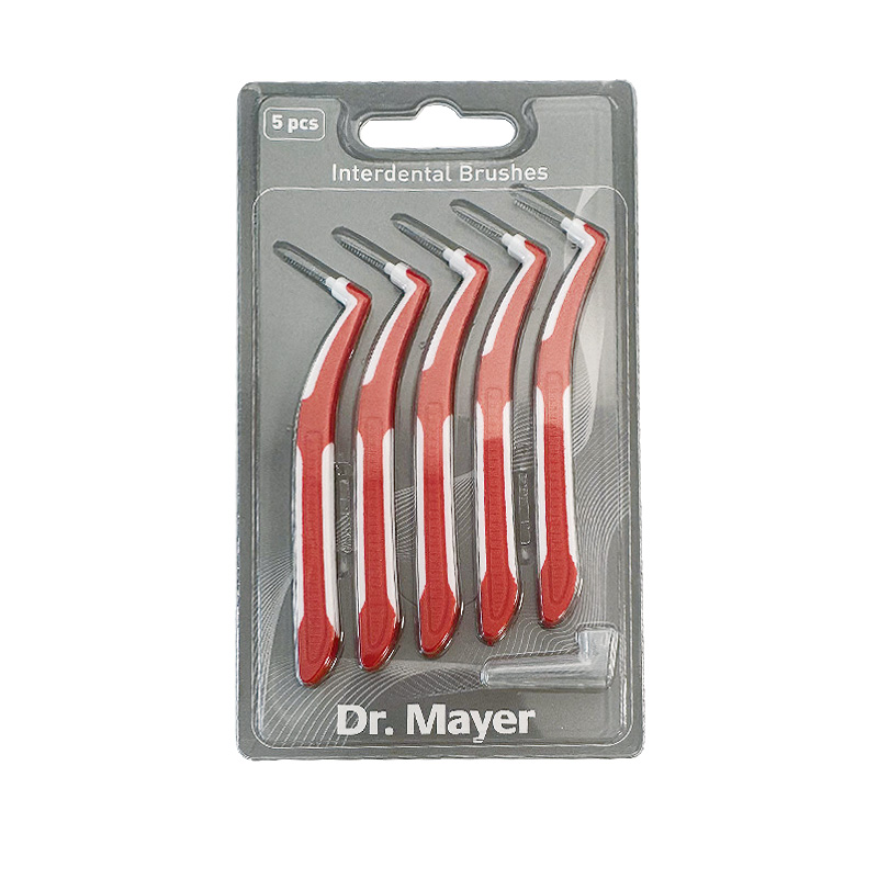 Periute interdentare, L, 0.6 mm, Rosu, 5 buc, Dr. Mayer