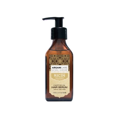 Serum protector si regenerant cu ulei de ricin, 100 ml, Arganicare