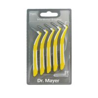 Periute interdentare, L, 1.0 mm, Galben, 5 buc, Dr. Mayer