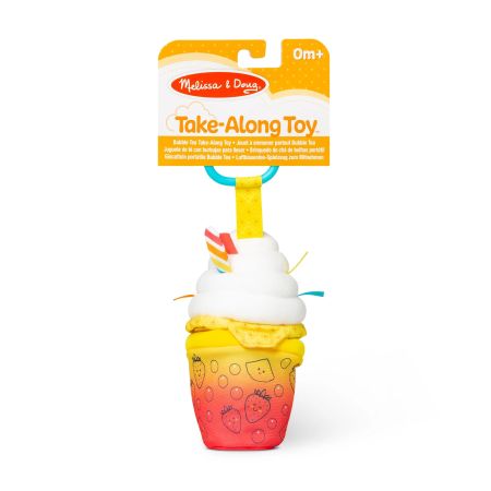 Jucarie pentru bebelusi Paharul de ceai cu bule, 0 luni+, Melissa & Doug 727887