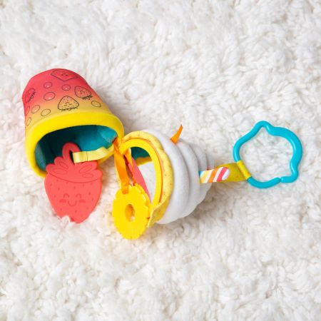 Jucarie pentru bebelusi Paharul de ceai cu bule, 0 luni+, Melissa & Doug 727890
