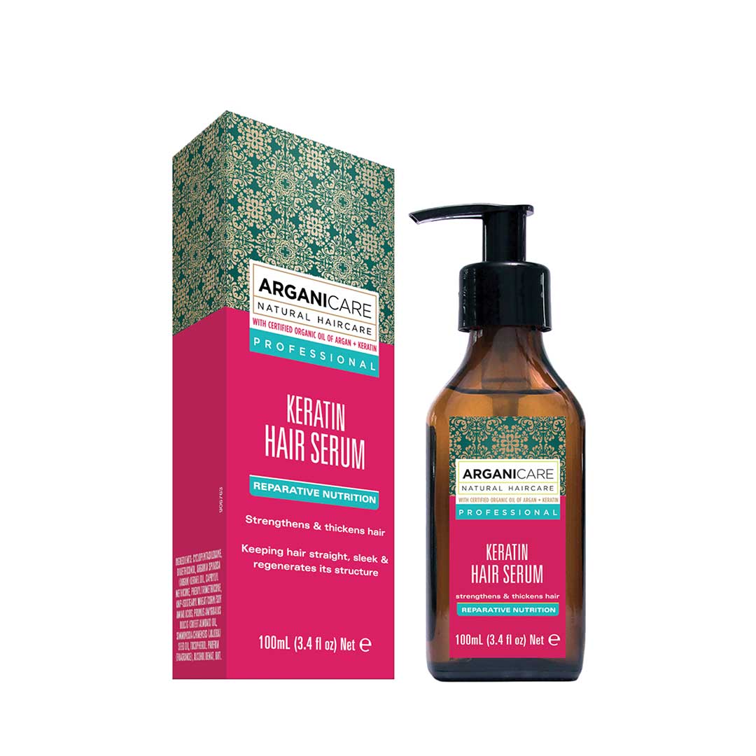 Serum fortifiant si nutritiv cu keratina, 100 ml, Arganicare