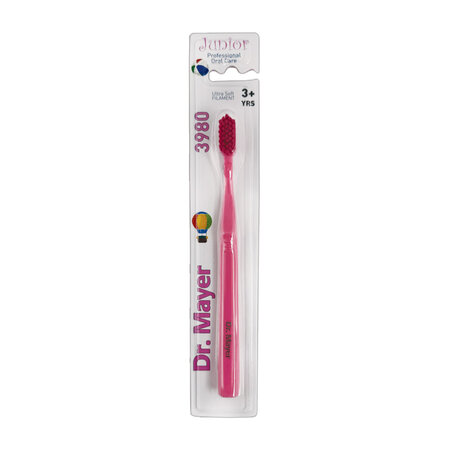 Periuta de dinti pentru copii Ultrasoft 3980, Roz, 1 buc, Dr. Mayer 727919