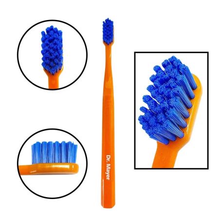 Periuta de dinti pentru copii Ultrasoft 3980, Portocalie, 1 buc, Dr. Mayer 727941