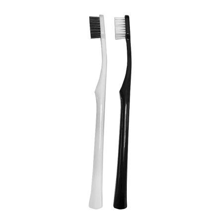 Set periuta de dinti clasica Ultrasoft 5680, Alb/Negru, 2 buc, Dr. Mayer 727955