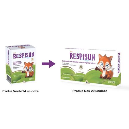 Respisun Solutie Salina hipertonica, 20 x 4 ml, Sun Wave Pharma 823942