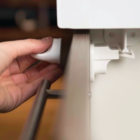 Incuietoare adeziva magnetica pentru sertare si dulapuri, 2 bucati, Safe and Care 728006
