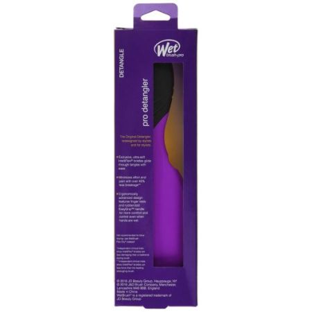 Perie de par, Mov, Pro Detangler, 1 bucata, Wet Brush 728010