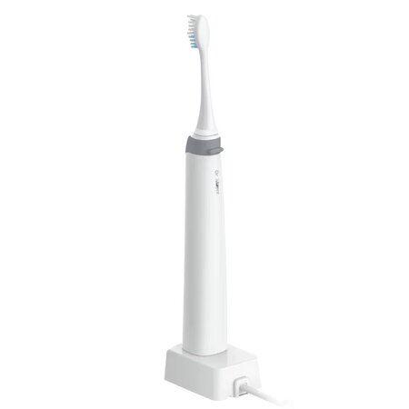 Periuta de dinti electrica sonica, Alb/Gri, Dr. Mayer 728023